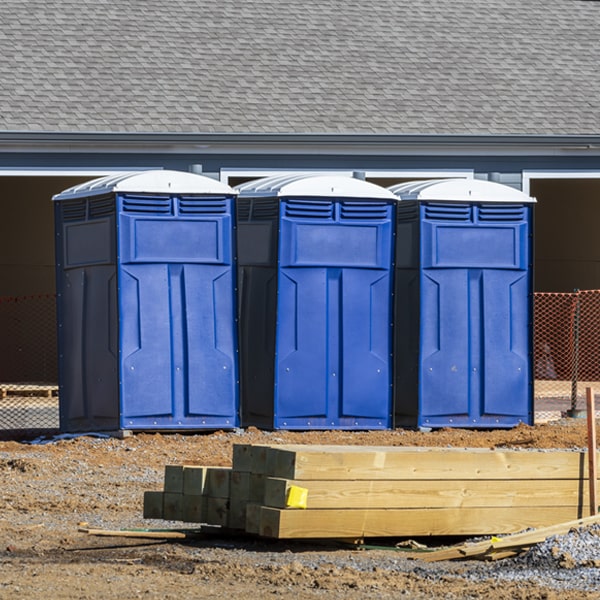 are there any restrictions on where i can place the portable toilets during my rental period in Statenville Georgia